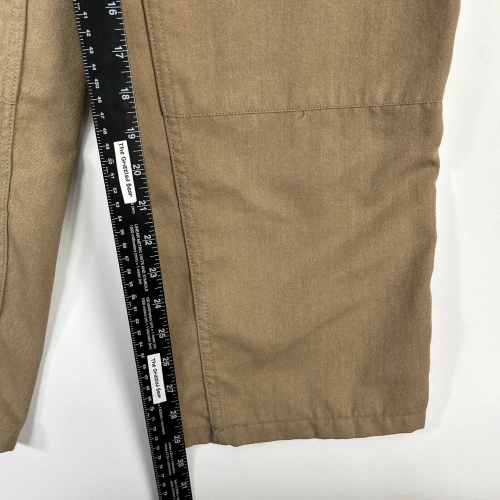 Drifire Mens Fire Resistant Pants Size L Short Khaki‎ Cargo Straight Leg Utility